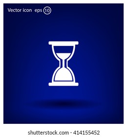 hour glass vector icon