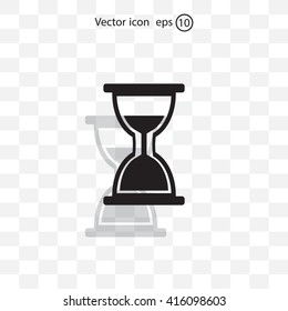 hour glass vector icon