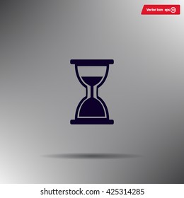 hour glass vector icon