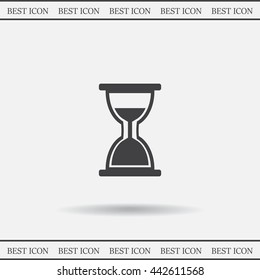 hour glass vector icon