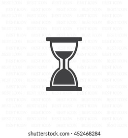 hour glass vector icon