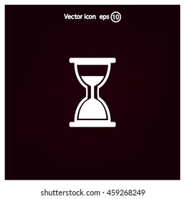 hour glass vector icon