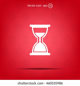 hour glass vector icon