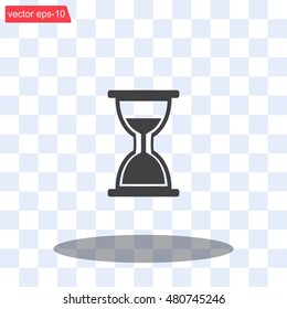 hour glass vector icon