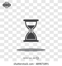 hour glass vector icon