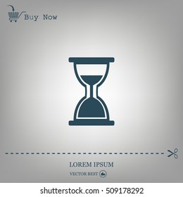 hour glass vector icon