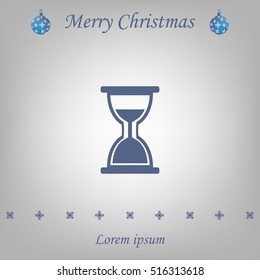 hour glass vector icon