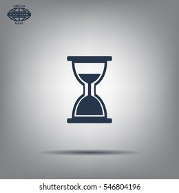 hour glass vector icon