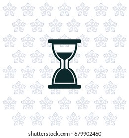 hour glass vector icon