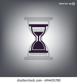 hour glass vector icon