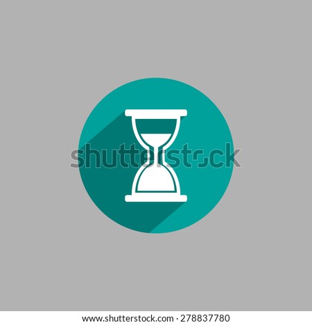hour glass vector icon