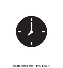 Hour icon. the icon can be used for application icon, web icon, infographic. All types of print. Editable stroke. Design template vector