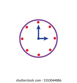 hour icon collection, trendy style