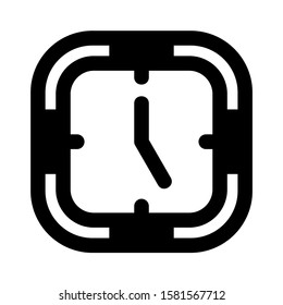 hour icon isolated sign symbol vector illustration - high quality black style vector icons
