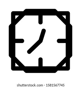 hour icon isolated sign symbol vector illustration - high quality black style vector icons
