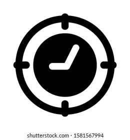 hour icon isolated sign symbol vector illustration - high quality black style vector icons

