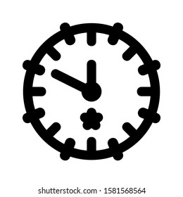 hour icon isolated sign symbol vector illustration - high quality black style vector icons

