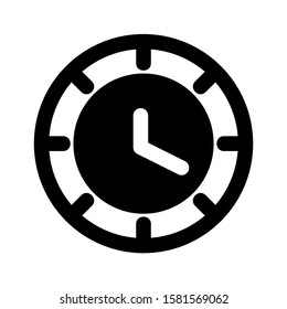 hour icon isolated sign symbol vector illustration - high quality black style vector icons
