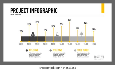 Hour Performance Comparison Slide Template