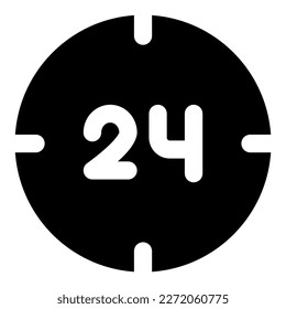 hour vector icon illustration asset