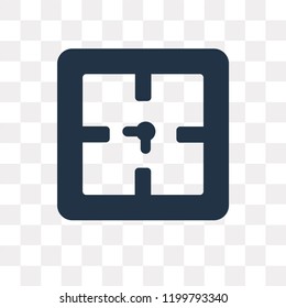 Hour vector icon isolated on transparent background, Hour transparency concept can be used web and mobile