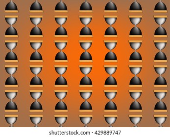 hourglass background