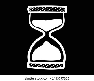 Hourglass Drawing Images, Stock Photos & Vectors | Shutterstock