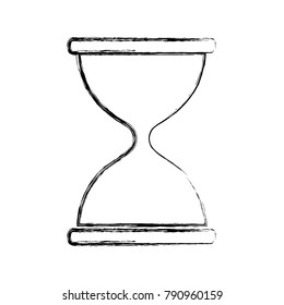 Hourglass Empty Isolated