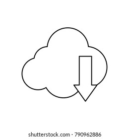 Hourglass empty isolated