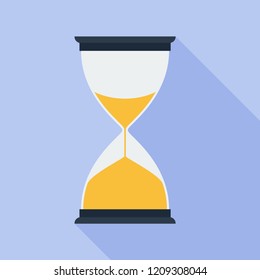 Hourglass flat icon