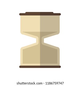 hourglass flat icon. You can be used hourglass icon for several purposes like: websites, UI, UX, print templates, promotional materials, info-graphics, web and mobile phone apps.