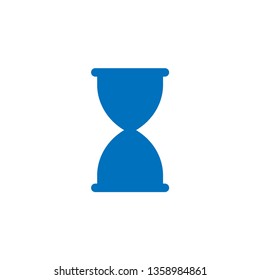Hourglass graphic design template vector isolated illustration