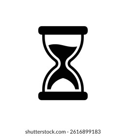 Hourglass with Half Sand for Time Management