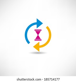 Hourglass icon