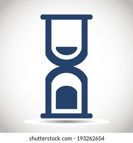 Hourglass icon.
