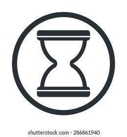 Hourglass icon. 