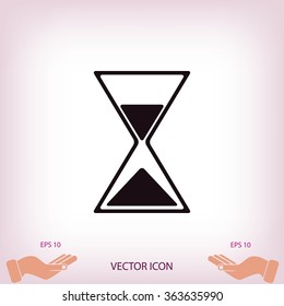 hourglass icon