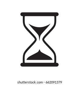 Hourglass icon.
