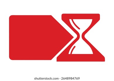 Hourglass Icon with Bold Act Fast Banner