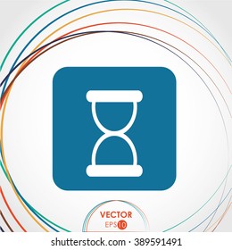 hourglass icon design