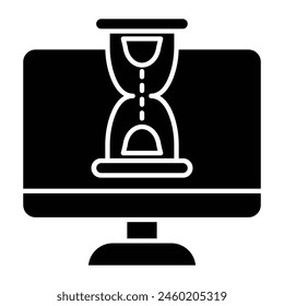 Hourglass Icon Design For Personal And Commercial Use.