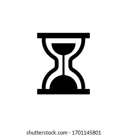 Hourglass icon. Design template vector