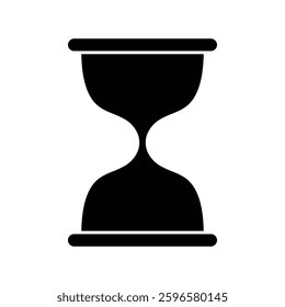 hourglass icon . editable. vector illustration