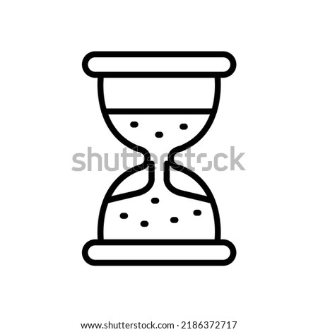 Hourglass icon, eps 10 format