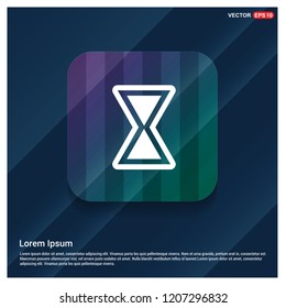 hourglass Icon - Free vector icon