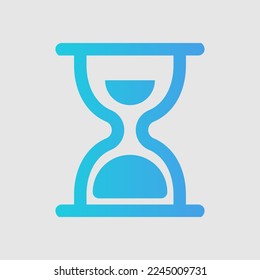 Icono de cristal de color en el estilo de gradiente, utilizado para la presentación de aplicaciones móviles del sitio web