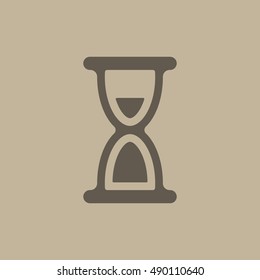 Hourglass icon illustration isolated vector sign symbol