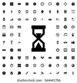 hourglass icon illustration isolated vector sign symbol
