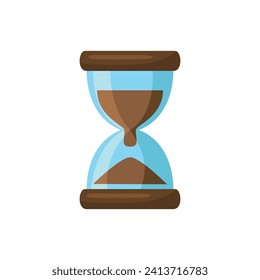 Hourglass icon illustration. Vector design