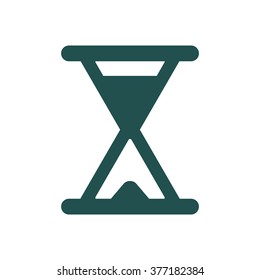 Hourglass Icon isolated vector flat design